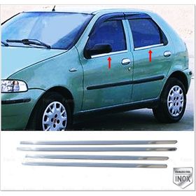 Fiat Palio 1998 Üzeri P Çelik 4 Parça Krom Cam Çıtası