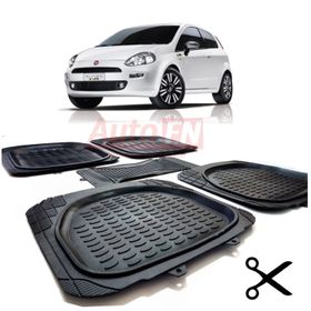Fiat Punto 2006-2015 Seti 3D Havuzlu Paspas