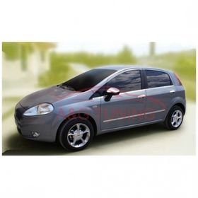 Fiat Punto 2006 Üzeri Paslanmaz Çelik 6 Parça Krom Cam Çıtası