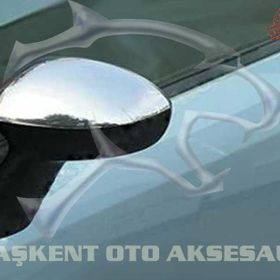 Fiat Punto 2006 Üzeri Paslanmaz Çelik Krom 2 Parça Ayna Kapağı