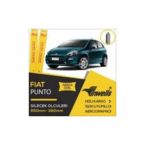 Fiat Punto 2007-2017 Muz Silecek Takımı