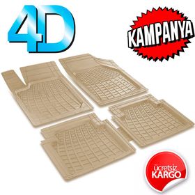 Fiat Punto 4D Havuzlu Paspas