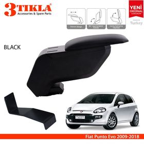 Fiat Punto Evo 2009 2018 Çelik Ayaklı Gri Siyah Kol Dayama Kolçağı
