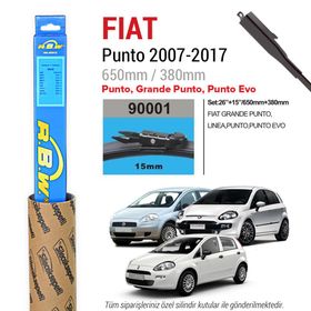 Fiat Punto RBW 2007-2017 Muz Silecek Takımı