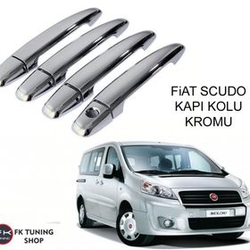 Fiat Scudo 2007 Üzeri 4 Kapı Krom Kapı Kolu