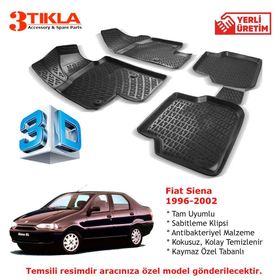 Fiat Siena 1996-2002 Seti 3D Havuzlu Paspas