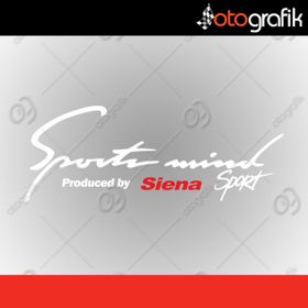 Fiat Siena Sports Mind Oto Sticker