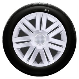 Fiat SKS-SJS 203 14 İnç 4 Adet Kırılmaz Jant Kapağı