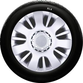 Fiat SKS-SJS 222 14 İnç 4 Adet Kırılmaz Jant Kapağı