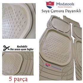Fiat Stilo 3D Universal 5 Parça Havuzlu Paspas Seti