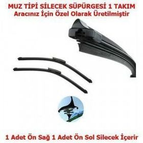 Fiat Stilo Multiwagon 06.2006 Sonrası Sağ Sol Muz Silecek Süpürgesi Takımı