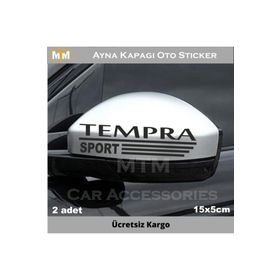Fiat Tempra 2 Adet Ayna Oto Sticker