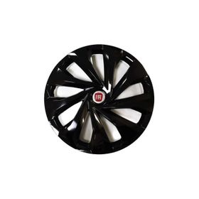 Fiat Tofaş Doğan Uyumlu 4 Adet 14 Inç Piano Black Siyah Jant Kapağı