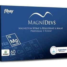 Fibay Magnidevs Magnezyum 60 Kapsül
