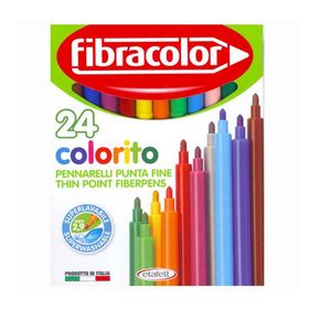 Fibracolor 10539 Colorito 24 Renk Keçeli Kalem