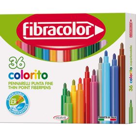 Fibracolor 10539SW036SC 36 Renk Colorito Keçeli Kalem