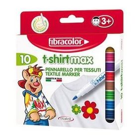 Fibracolor 5710037 6 Renk Max Tshirt Kalemi Seti