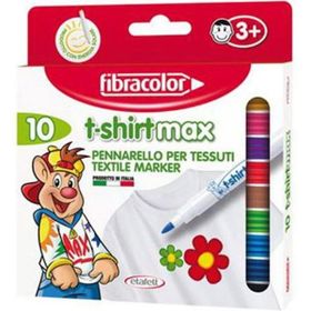 Fibracolor 5710037 6 Renk Max Tshirt Kalemi Seti