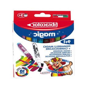 Fibracolor 9+1 Renk Magic Pen Keçeli Kalem Seti