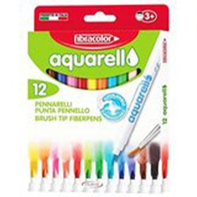 Fibracolor Aquarell 12 Renk Keçeli Kalem