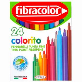 Fibracolor Colorito 24'lü Keçeli Kalem