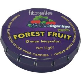 Fibrelle 12 gr Stevialı Orman Meyveli Şekersiz Şeker