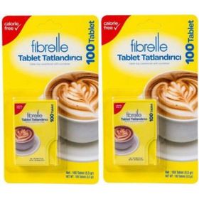 Fibrelle 300 Tablet Stevialı Tatlandırıcı (2 adet)
