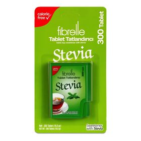 Fibrelle 300 Tablet Stevialı Tatlandırıcı (2 adet)
