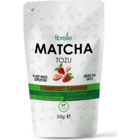 Fibrelle 50 gr Çilek Aromalı Matcha