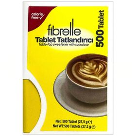 Fibrelle 500'li Tablet Sakarin Tatlandırıcı