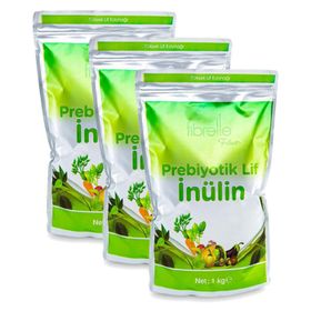 Fibrelle Prebiyotik Lif İnülin 3x1 kg Toz