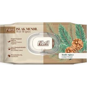 Fibril 90 Sedir Ağacı Kokulu Islak Mendil (3 adet)