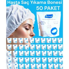 Ficomed 50'li Saç Yıkama Bonesi