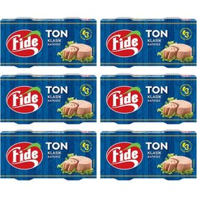Fide 160 gr Klasik Ton Balığı (12 adet)
