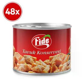 Fide 200 gr Tavuk Konservesi (12 adet)