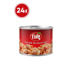 Fide 200 gr Tavuk Konservesi (12 adet)