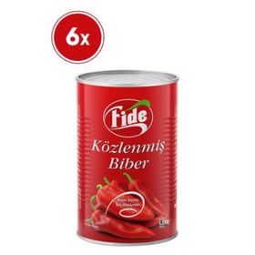 Fide 4200 gr Közlenmiş Biber (6 adet)