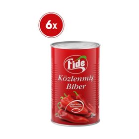 Fide 4200 gr Közlenmiş Biber (6 adet)