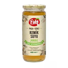 Fide 480 ml Jöle Kıvamında Paça İlikli Sade Kemik Suyu