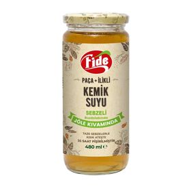 Fide 480 ml Jöle Kıvamında Paça İlikli Sade Kemik Suyu