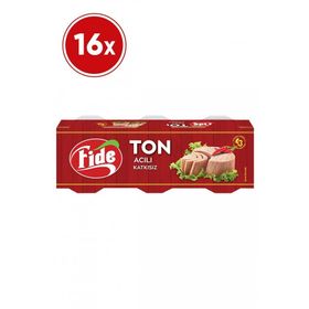 Fide 80 gr Acılı Ton Balığı (24 adet)