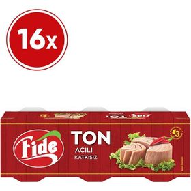 Fide 80 gr Acılı Ton Balığı (24 adet)