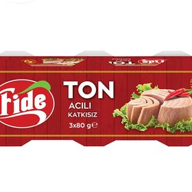 Fide 80 gr Acılı Ton Balığı (24 adet)