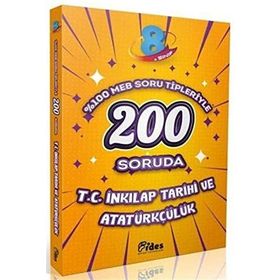 Fides 200 Soruda 8. Sınıf T.C. İnkılap Tarihi ve Atatürkçülük Soru Bankası