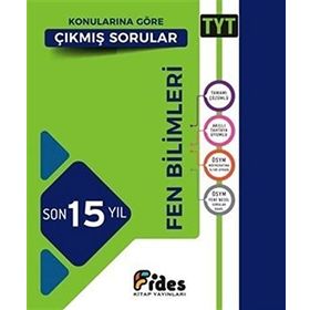 Fides TYT Fen Bilimleri Son 15 Yıl Konularına Göre Çıkmış Sorular
