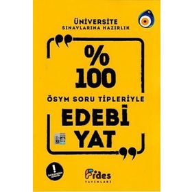 Fides Yayınları %100 ÖSYM Soru Tipleriyle Edebiyat