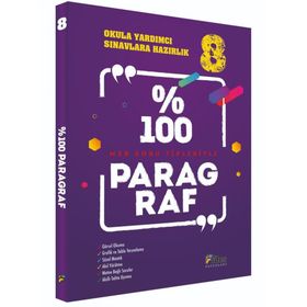 Fides Yayınları 8. Sınıf Paragraf %100 Soru Bankası