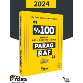 Fides Yayınları Fides 2024 Model %100 Paragraf Soru Bankası