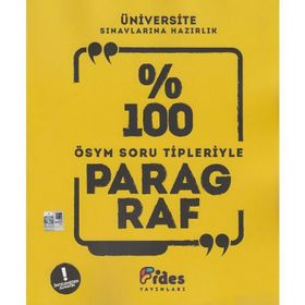 Fides Yayınları ÖSYM Soru Tipleriyle %100 Paragraf