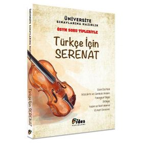 Fides Yayınları ÖSYM Soru Tipleriyle Türkçe İçin Serenat